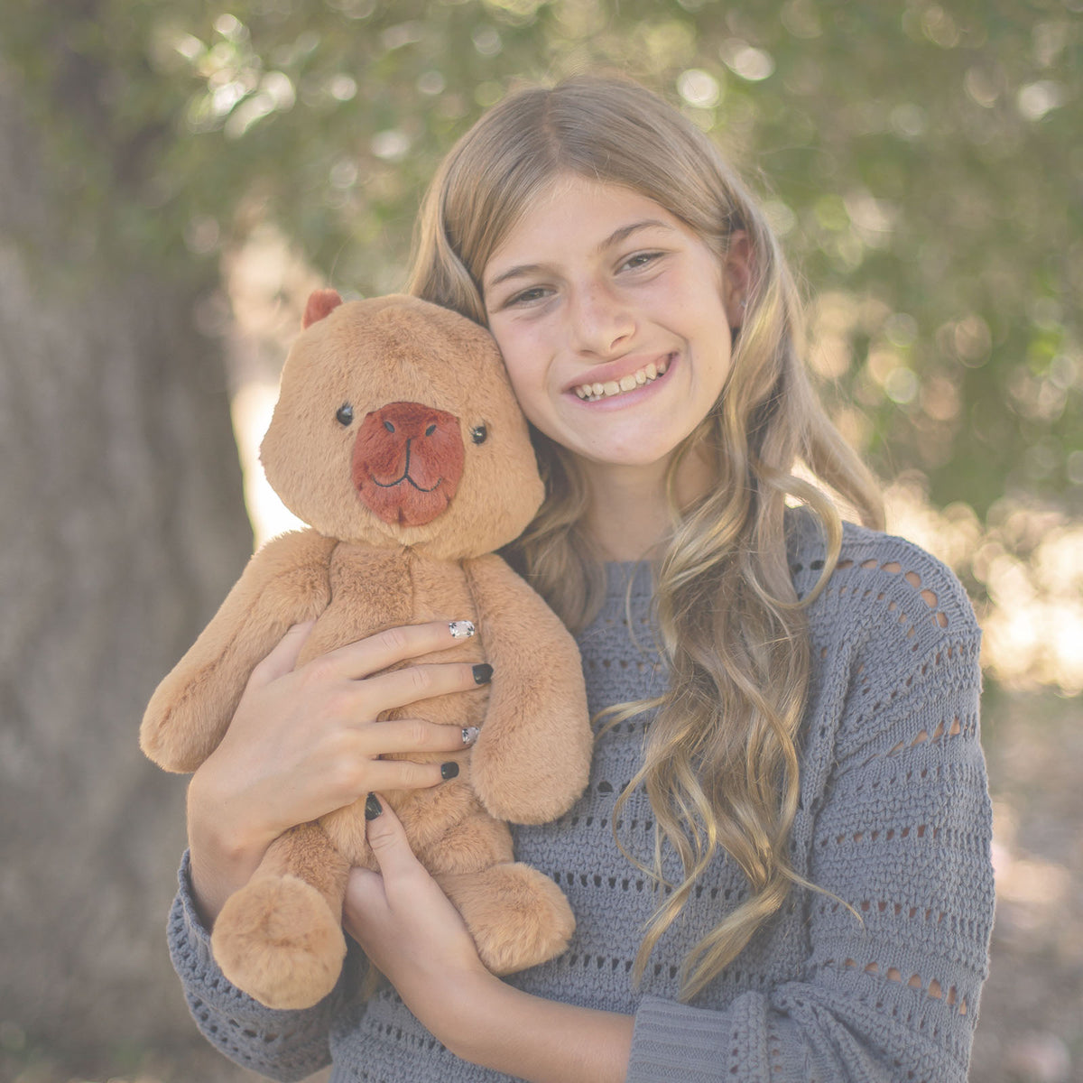 World's Softest Plush - Large Lushee - Cheeks Capybara Lushee 16