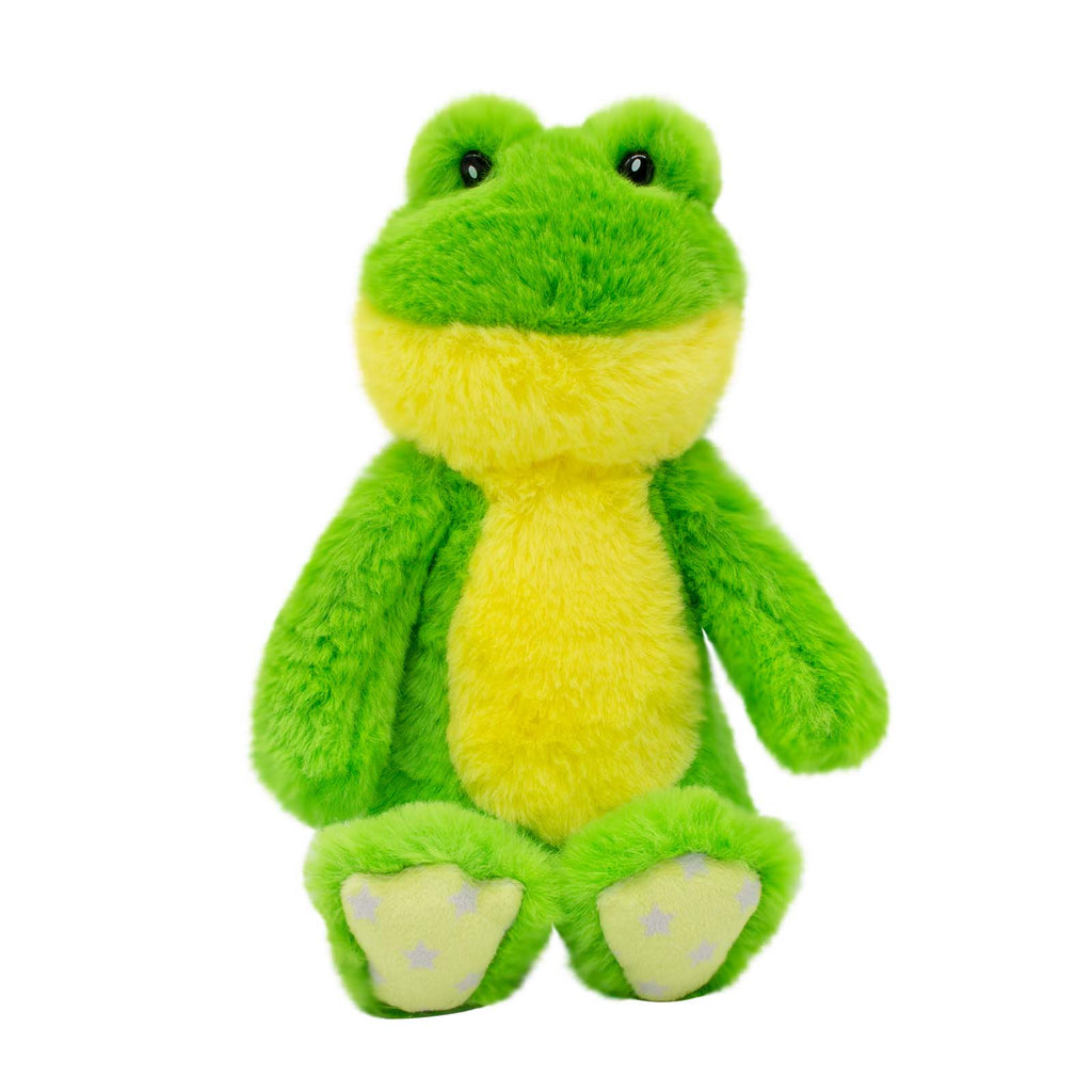 Eco-friendly green frog stuffed animal for kids - high quality plush toy