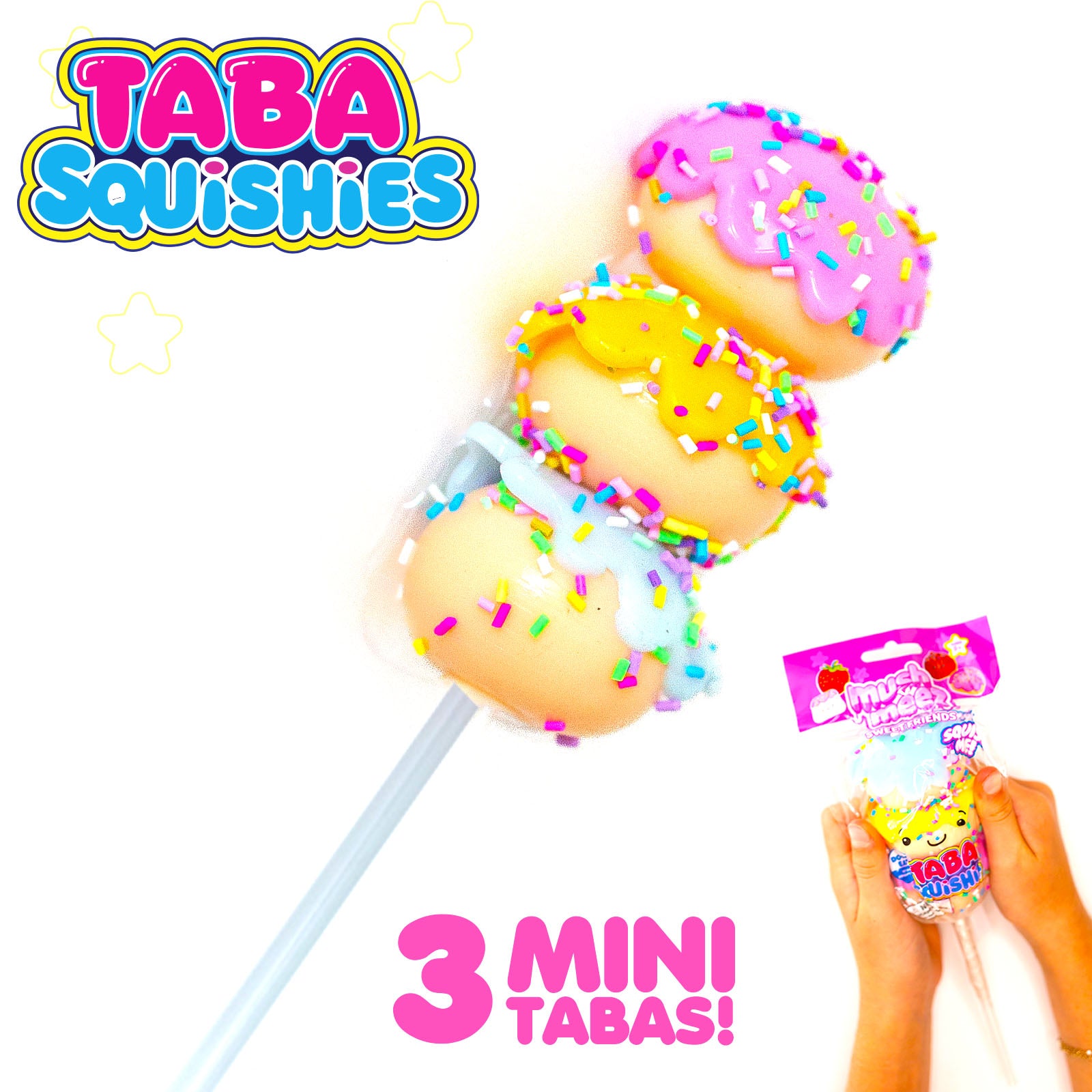 MushMeez - Mushmeez Sweet Friends – POPS (Super Soft & Sticky TABA