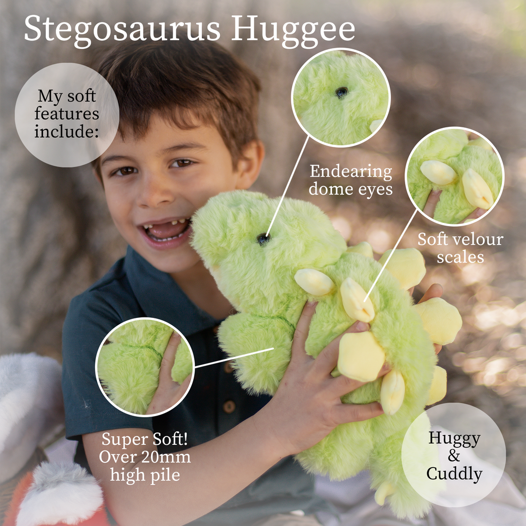 Eco-friendly Stegosaurus stuffed animal for kids - high quality plush toy