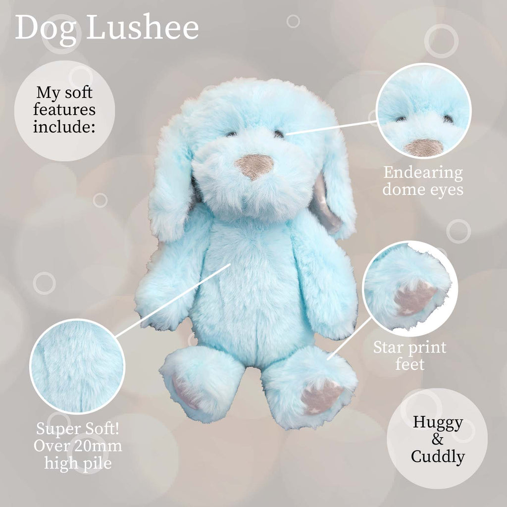 Eco-friendly Blue Dog stuffed animal for kids - high quality plush toy