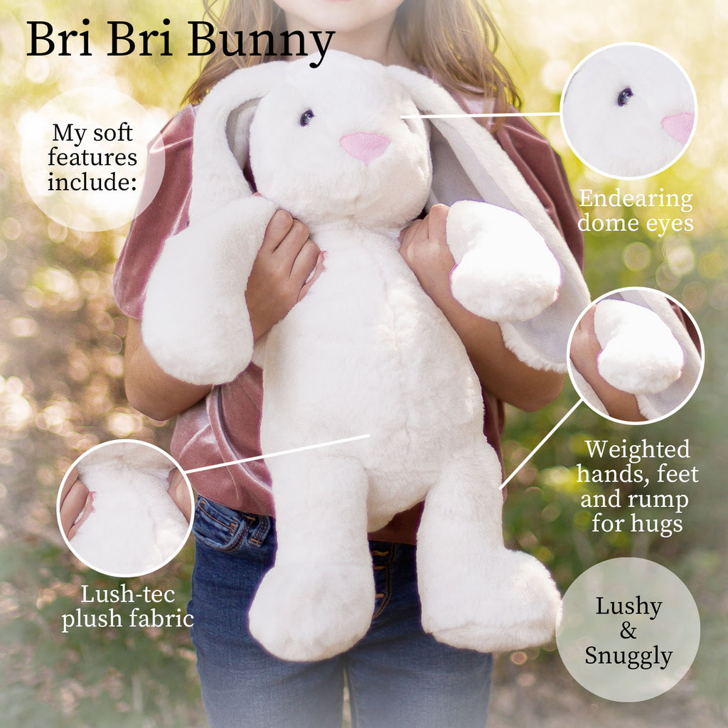 Eco-friendly extra large bunny stuffed animal for kids - high quality plush toy