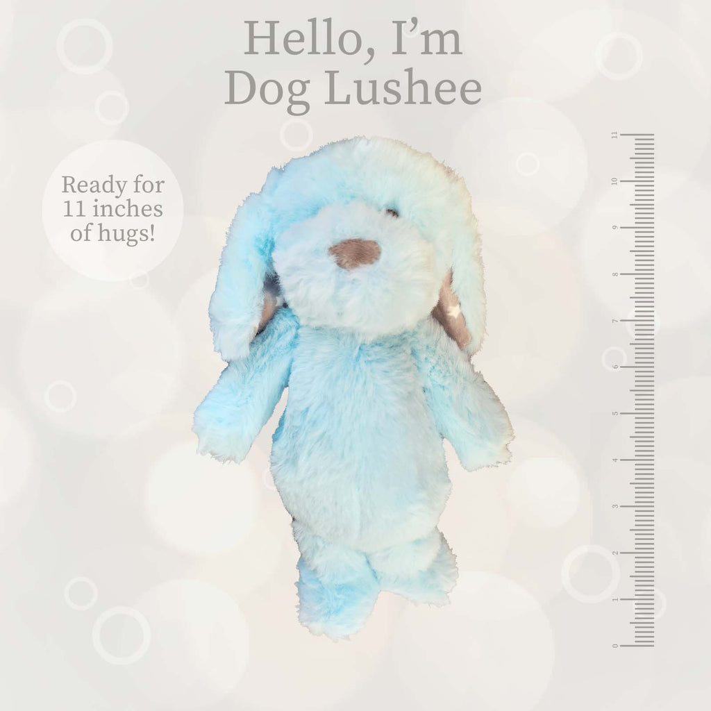 Eco-friendly Blue Dog stuffed animal for kids - high quality plush toy