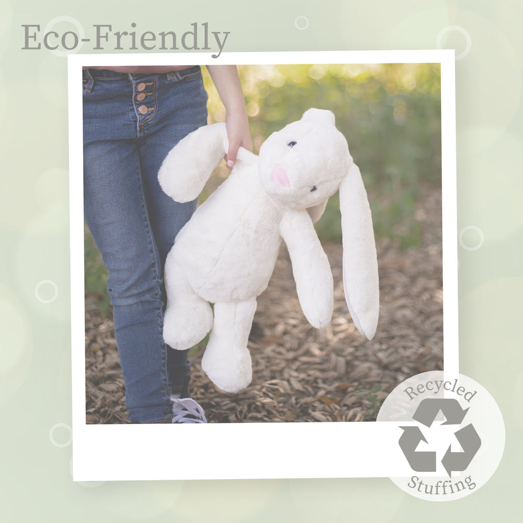 Eco-friendly extra large bunny stuffed animal for kids - high quality plush toy