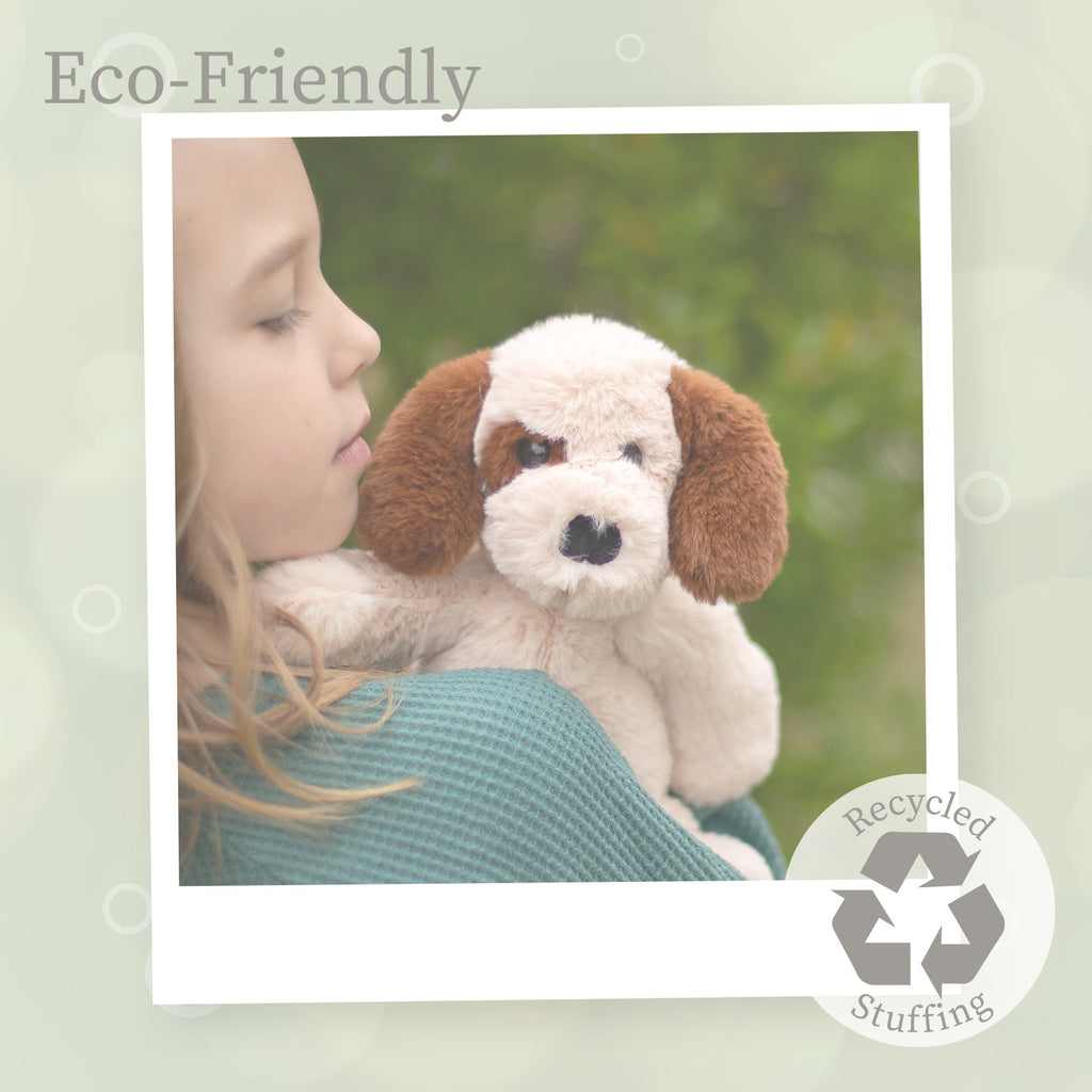 Eco-friendly brown dog stuffed animal for kids - high quality plush toy