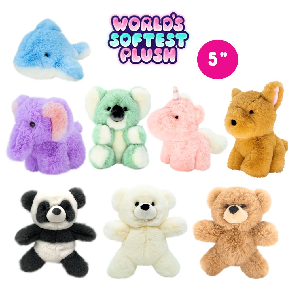Softest plush animals hotsell