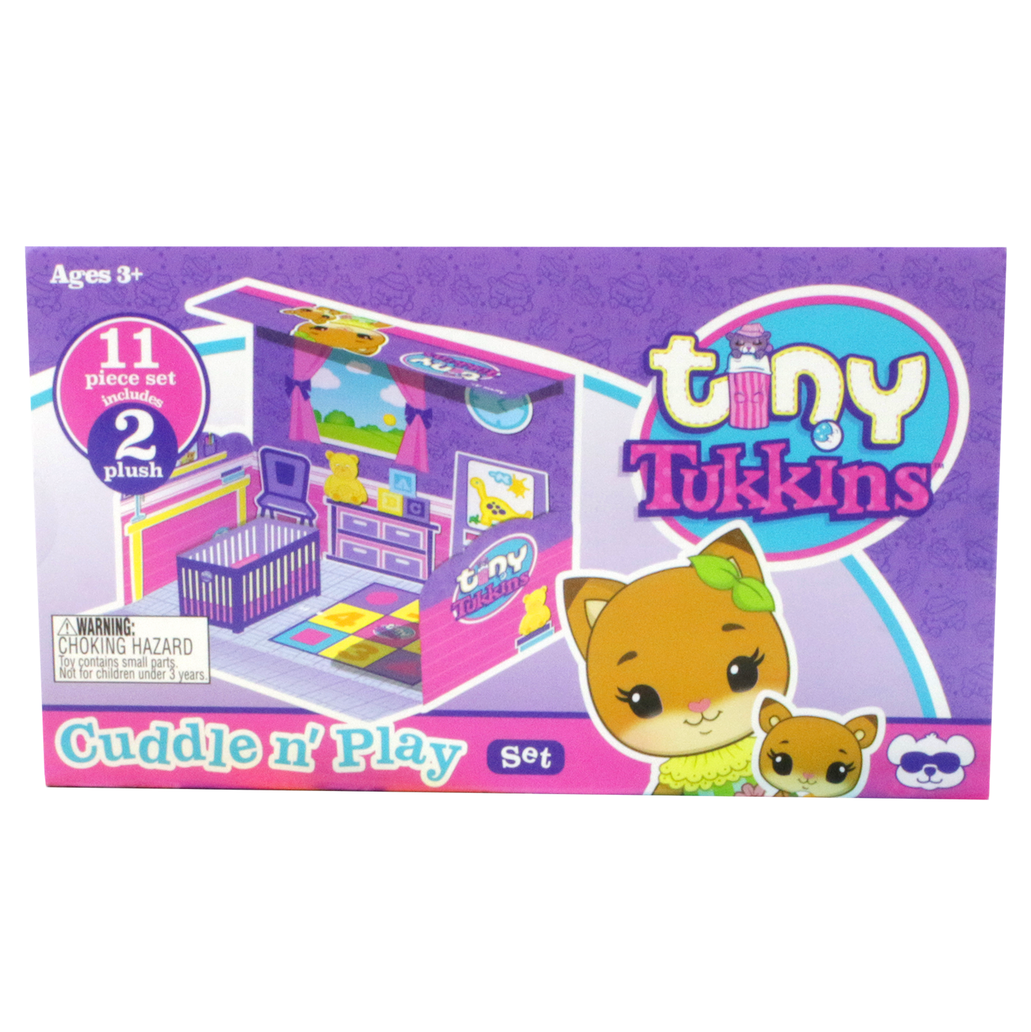 Tiny Tukkins Regal Fox Sister and Baby Sister Family Box Playset