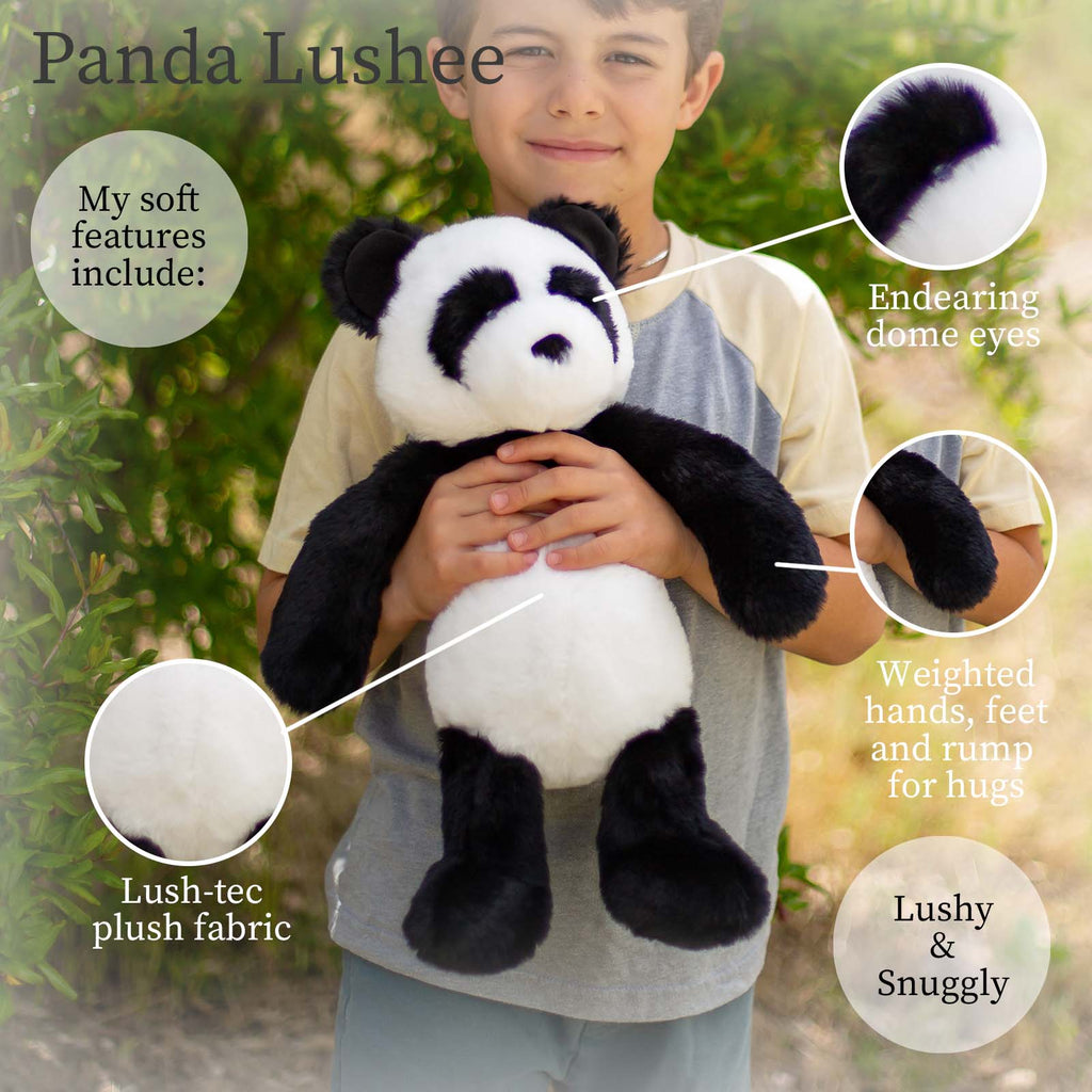 Eco-friendly large panda stuffed animal for kids - high quality plush toy