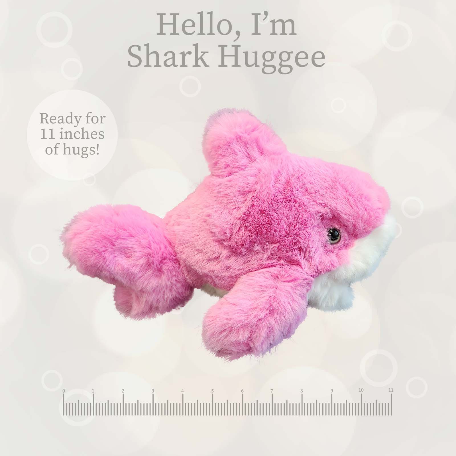 Huggee World's Softest Plush Pink Shark Huggee 11