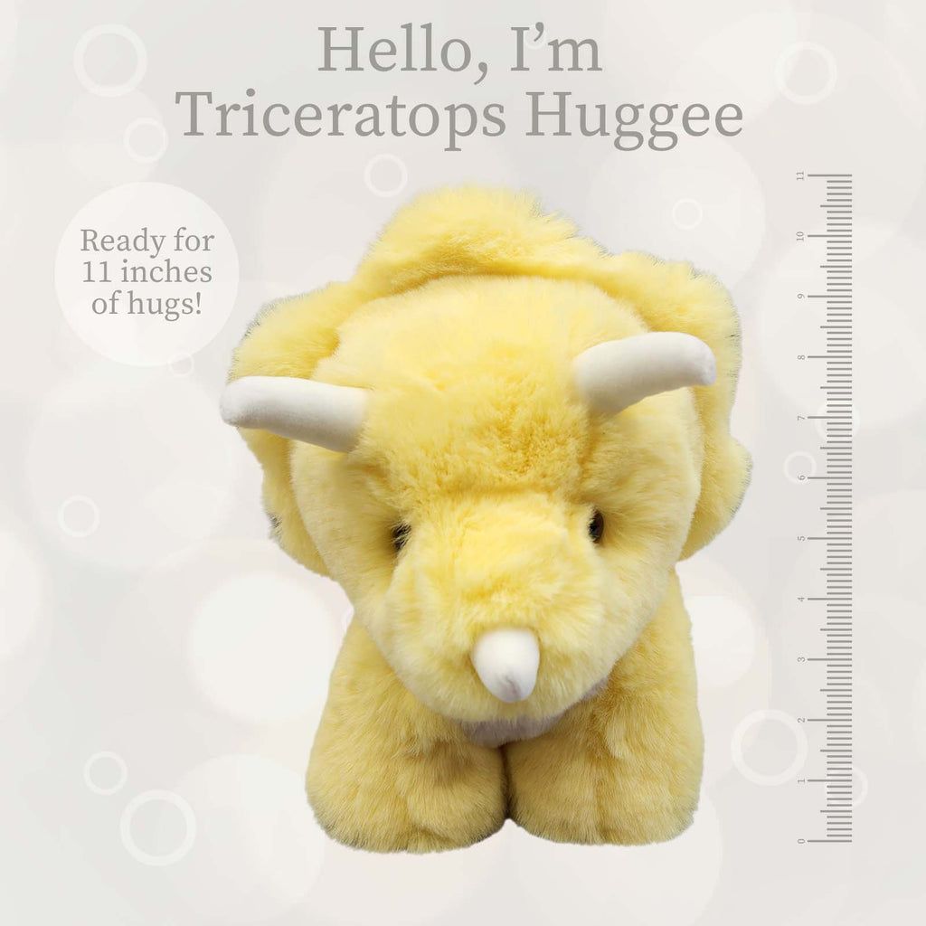 Eco-friendly Triceratops stuffed animal for kids - high quality plush toy